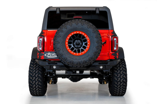 2021-2025 Ford Bronco Stealth Fighter Rear Bumper Addictive Desert Designs-1