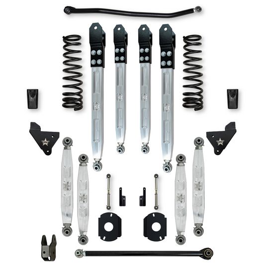 3.5 Inch X-Factor Pro Elite Rear Air-Ride Suspension System For Ram 2500 HD 4x4 2014-Up Diesel Rock Krawler-1