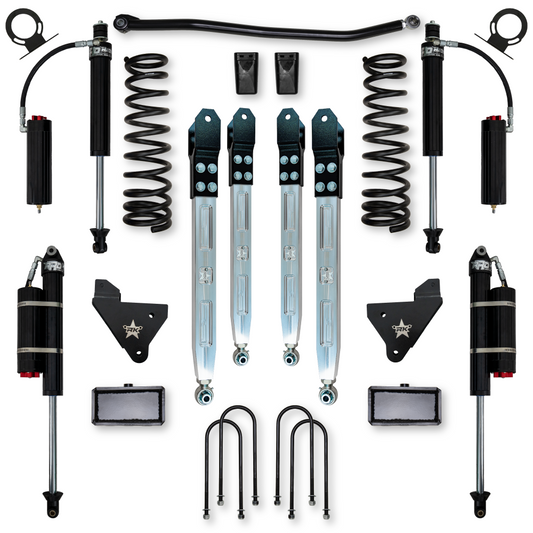 3.5 Inch Adventure X Pro Elite Suspension System For Ram 3500 HD 2013-Up Gas Rock Krawler-1
