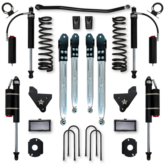 3.5 Inch Adventure X Pro Elite Suspension Rear Air Ride System For Ram 3500 HD 2013-Up Gas Rock Krawler-1
