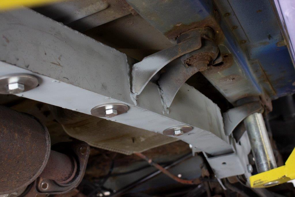 1997-2006 Jeep Wrangler TJ Full Center Frame with Trail Arm Mount RB3061 RB3063 Rust Buster Frameworks-4
