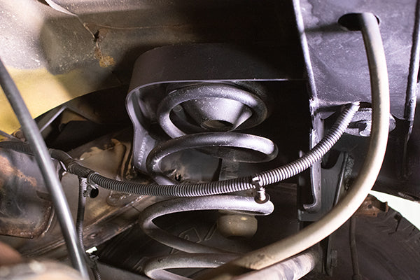 Wrangler Rear Coil Spring Bucket For 07-18 Wrangler JK Raw Steel Rust Buster Frameworks-7