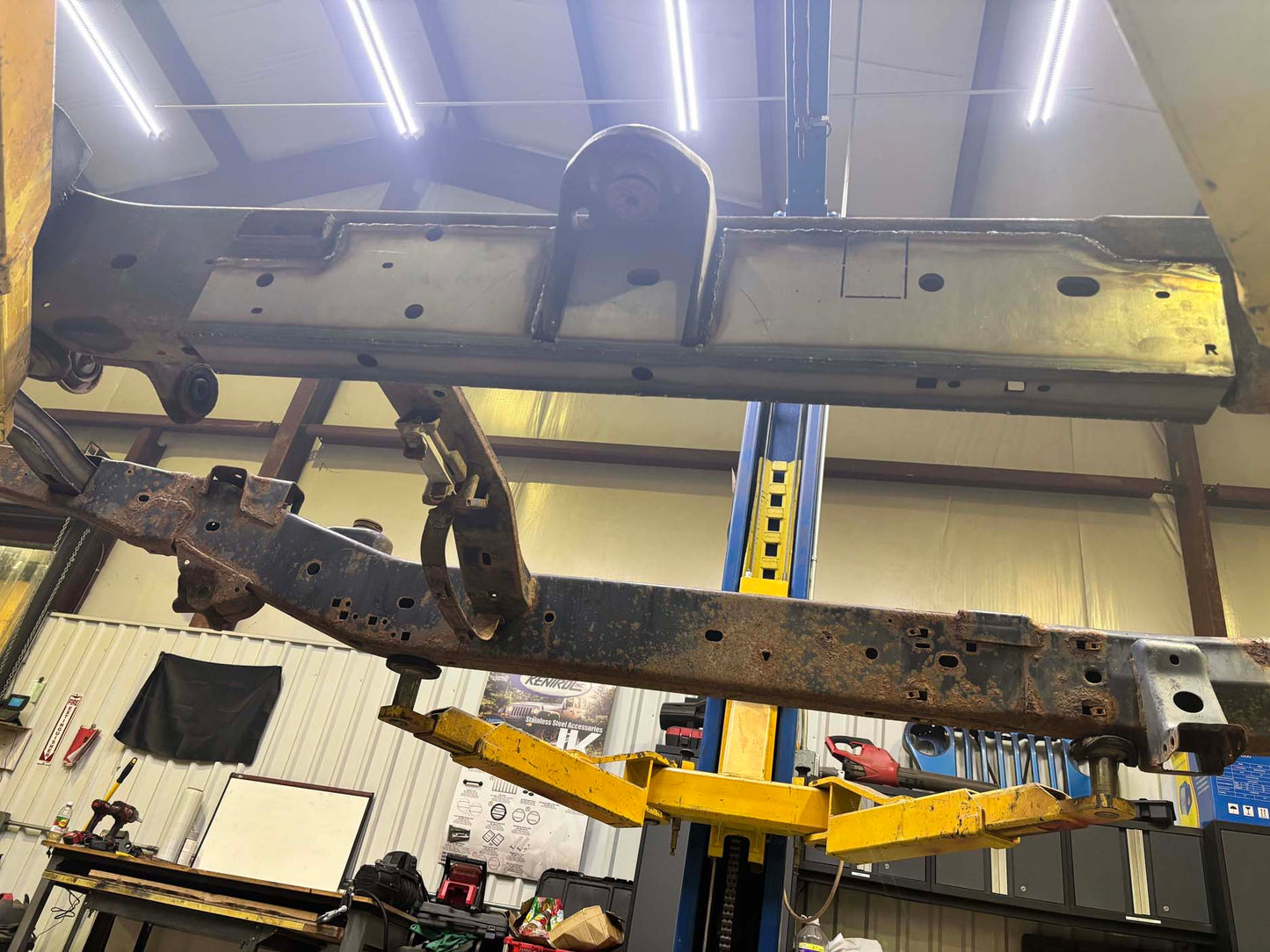 Rust Buster Frameworks Mid Frame Repair Kit Passenger Side For 09-14 Ford F-150 Rust Buster Frameworks