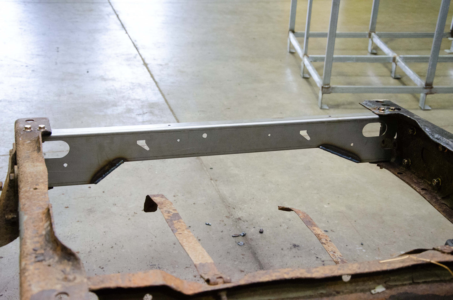Spare Tire Crossmember For 1980-1996 Ford F-150 Rust Buster Frameworks-6