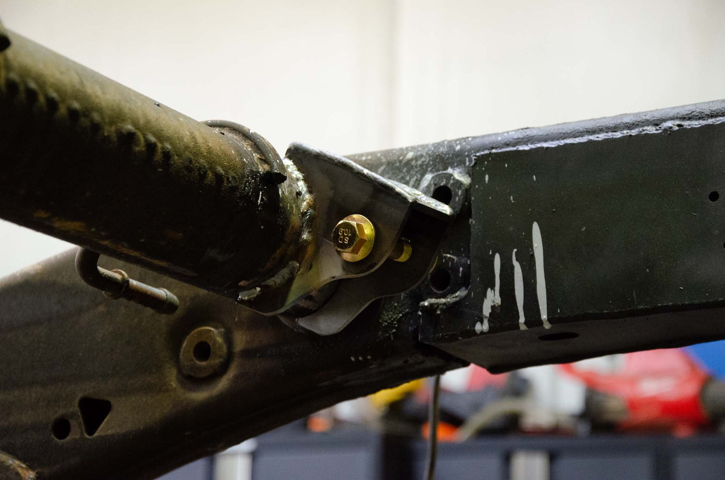 Rust Buster Frameworks Rust Buster Rear Shock Mount For 2011-2018 GM HD Pickups RB7843