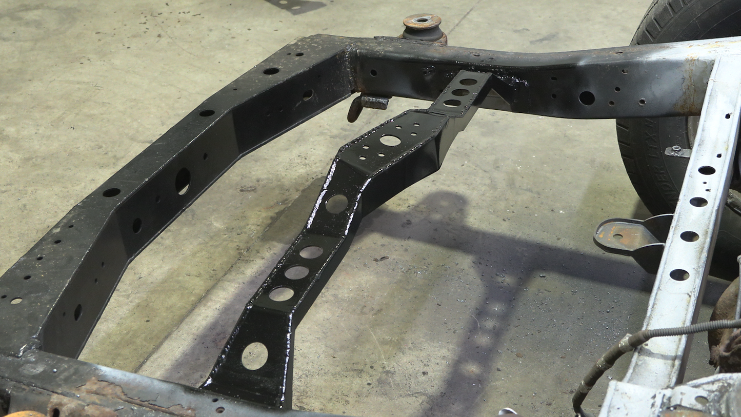 Spare Tire Crossmember For 03-09 Toyota 4Runner Rust Buster Frameworks-11
