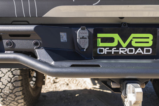 2023 2026 GMC Canyon & Chevy Colorado Tube Rear Bumper DV8 Offroad-1