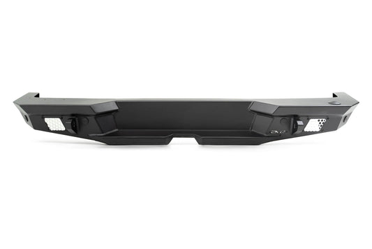 2018 2025 Jeep Wrangler JL JLU Mto Series Rear Bumper W/ Optional Tire Carrier DV8 Offroad-1