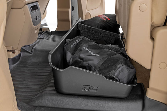 Under Seat Storage Crew Cab Silverado/Sierra 1500 (07-13) Rough Country-1
