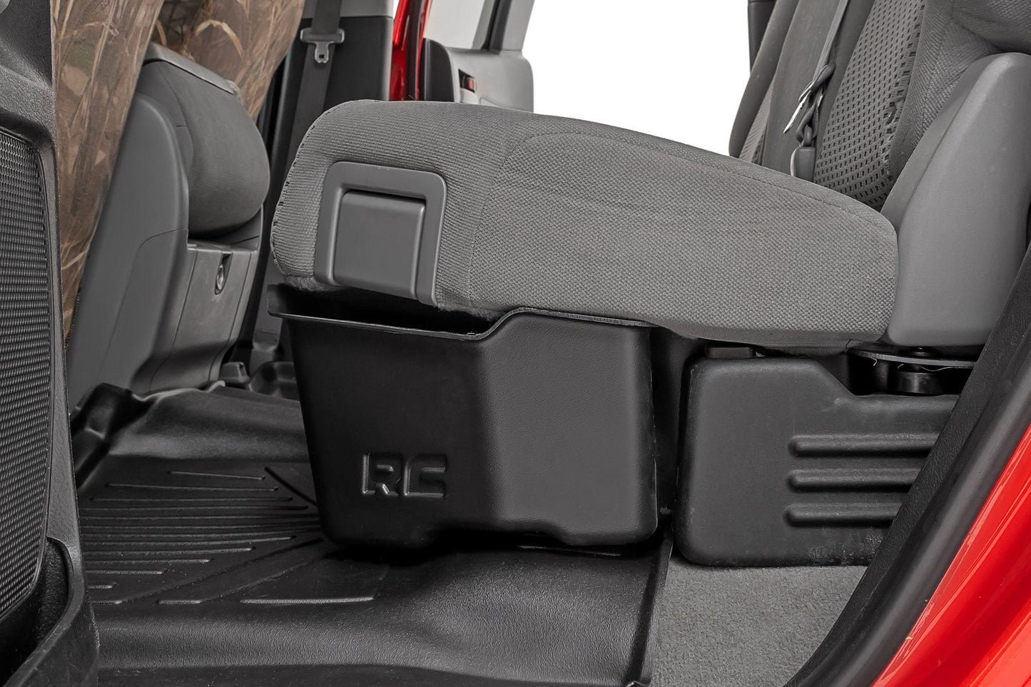 Under Seat Storage Double Cab Toyota Tundra 2WD/4WD (2007-2021) Rough Country-5