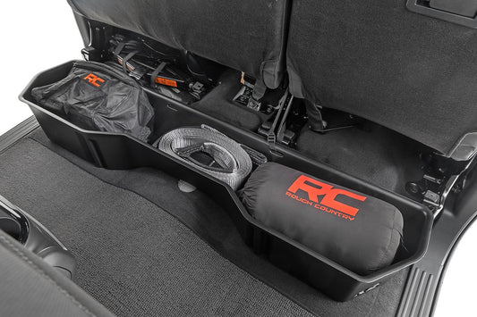 Under Seat Storage Crew Cab Nissan Titan 2WD/4WD (2004-2024) Rough Country-1
