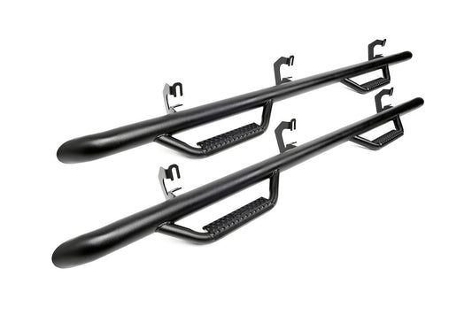 RAM Cab Length Nerf Steps 19-20 RAM 1500 Crew Cab 5 Foot 7 Inch Bed Rough Country-1