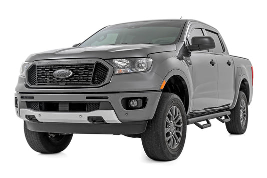 Nerf Steps Cab Length Crew Cab Ford Ranger 2WD/4WD (2019-2026) Rough Country-1