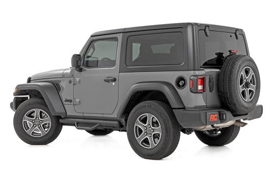 Nerf Steps Full Length 2 Door Jeep Wrangler JL 4WD (2018-2026) Rough Country-1