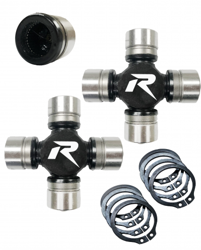 Heavy Duty Chromoly 1350 Series U-Joint Pair Revolution Gear and Axle