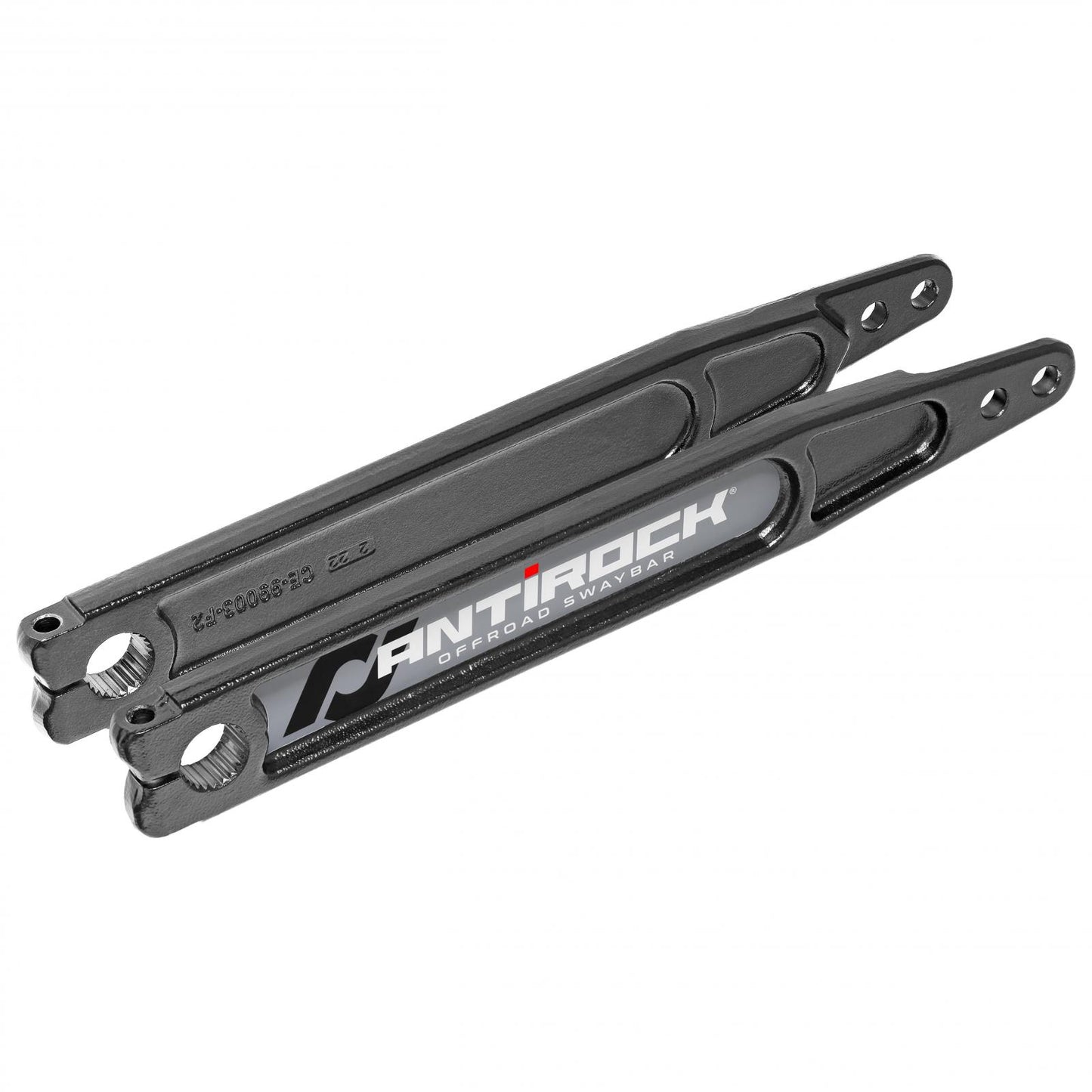 Antirock Forged Chromoly Sway Bar Arms 17 Inch Long x 28 Spline Incl. Stickers Pair RockJock 4x4