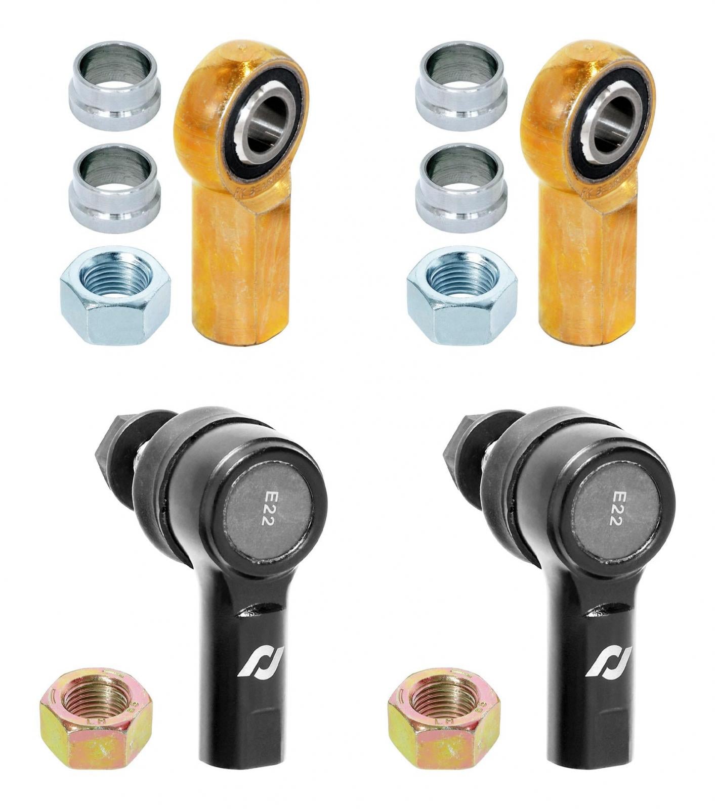 Adjustable Sway Bar End Link Rod End Pack for JT Rear Sealed Style RockJock 4x4