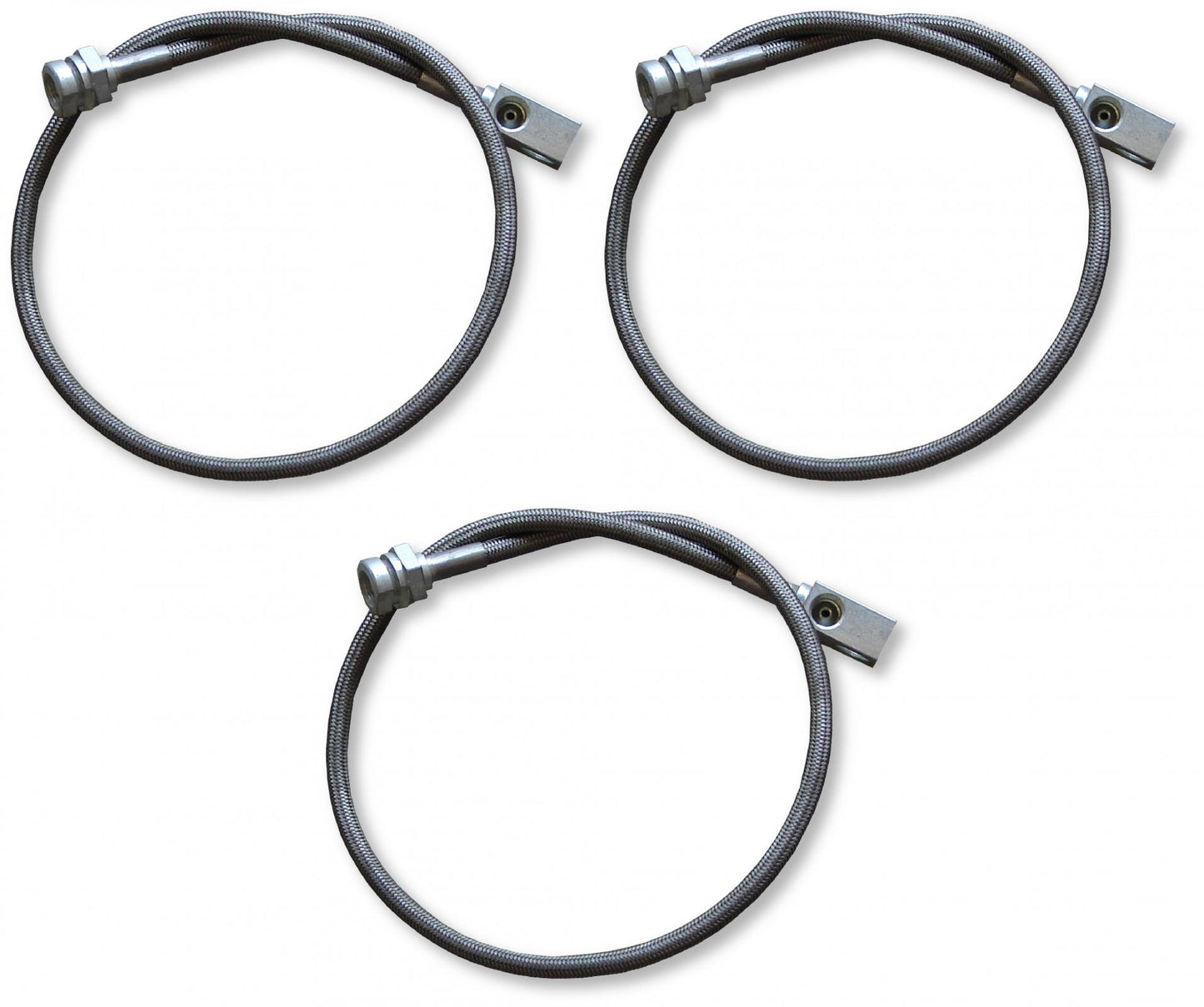 TJ Long Travel Stainless Steel Brake Line Kit RK00054 Rock Krawler