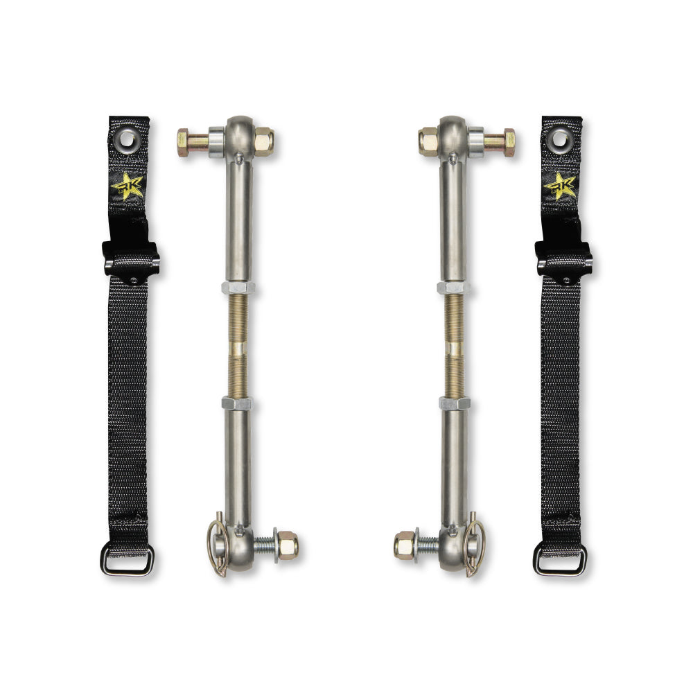 Front Sway Bar Disconnects For Jeep Wrangler JK 2/4 Door Rock Krawler