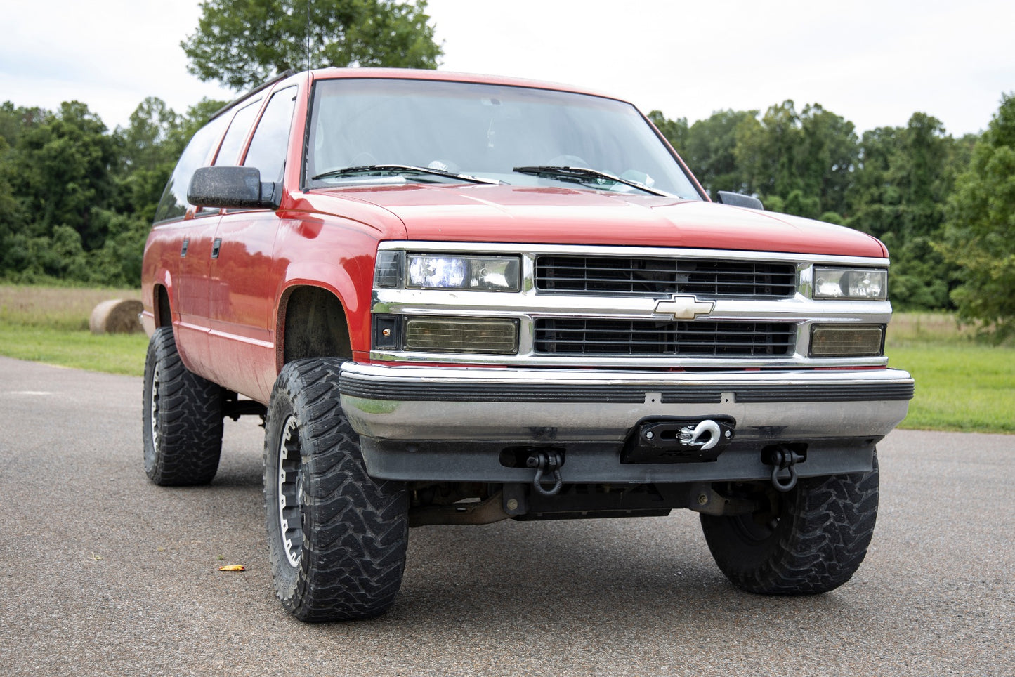 GM Tow Hook to Shackle Conversion Kit w/ D-Ring and Rubber Isolators (88-98 C1500/K1500) Rough Country-4