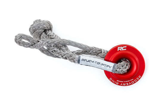 4 Inch Winch Recovery Ring 41000LB Capacity Rough Country-1