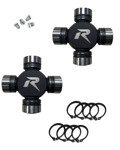 Heavy Duty Chromoly Dana 60 U-Joint Pair Revolution Gear and Axle