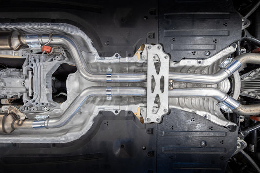 2023-Up BMW M2 G87 3.0L Armor Pro T304 Stainless Steel 3-Inch Resonator Bypass MBRP-2