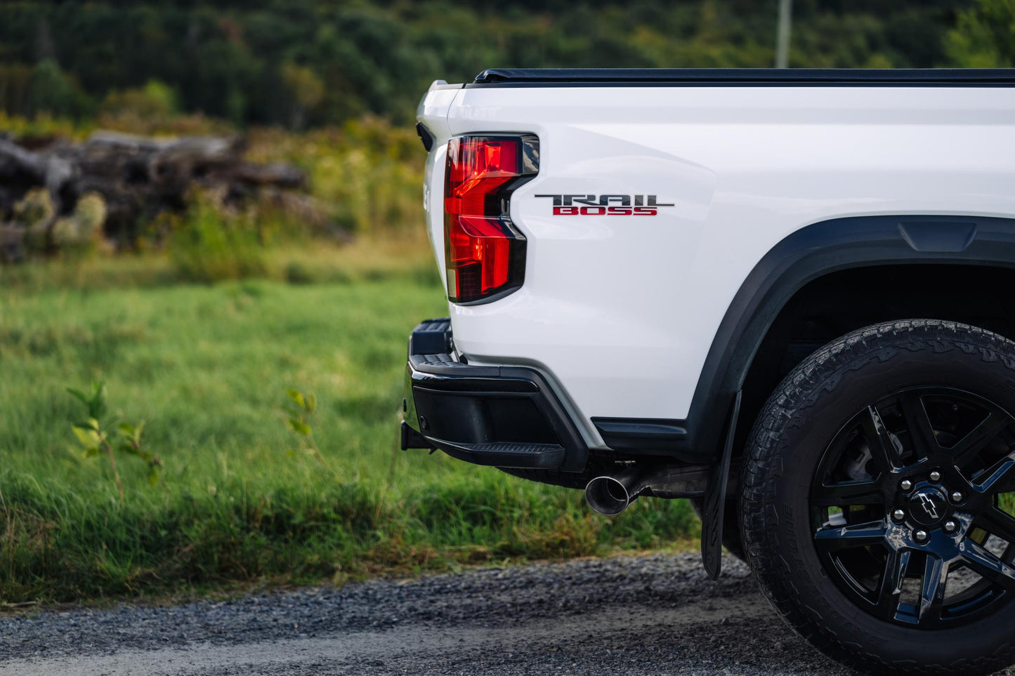 2023-Up Chevrolet/GMC Colorado/Canyon 2.7L T304 Stainless Steel 3 Inch Cat-Back Exhaust Single Side Exit with Tip Armor Pro MBRP-9