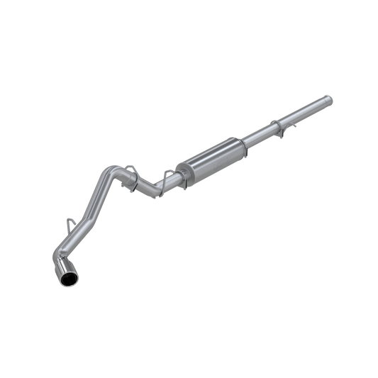 Cat Back Exhaust System Single Side Aluminized Steel For 09-13 Silverado/Sierra 1500 MBRP-1