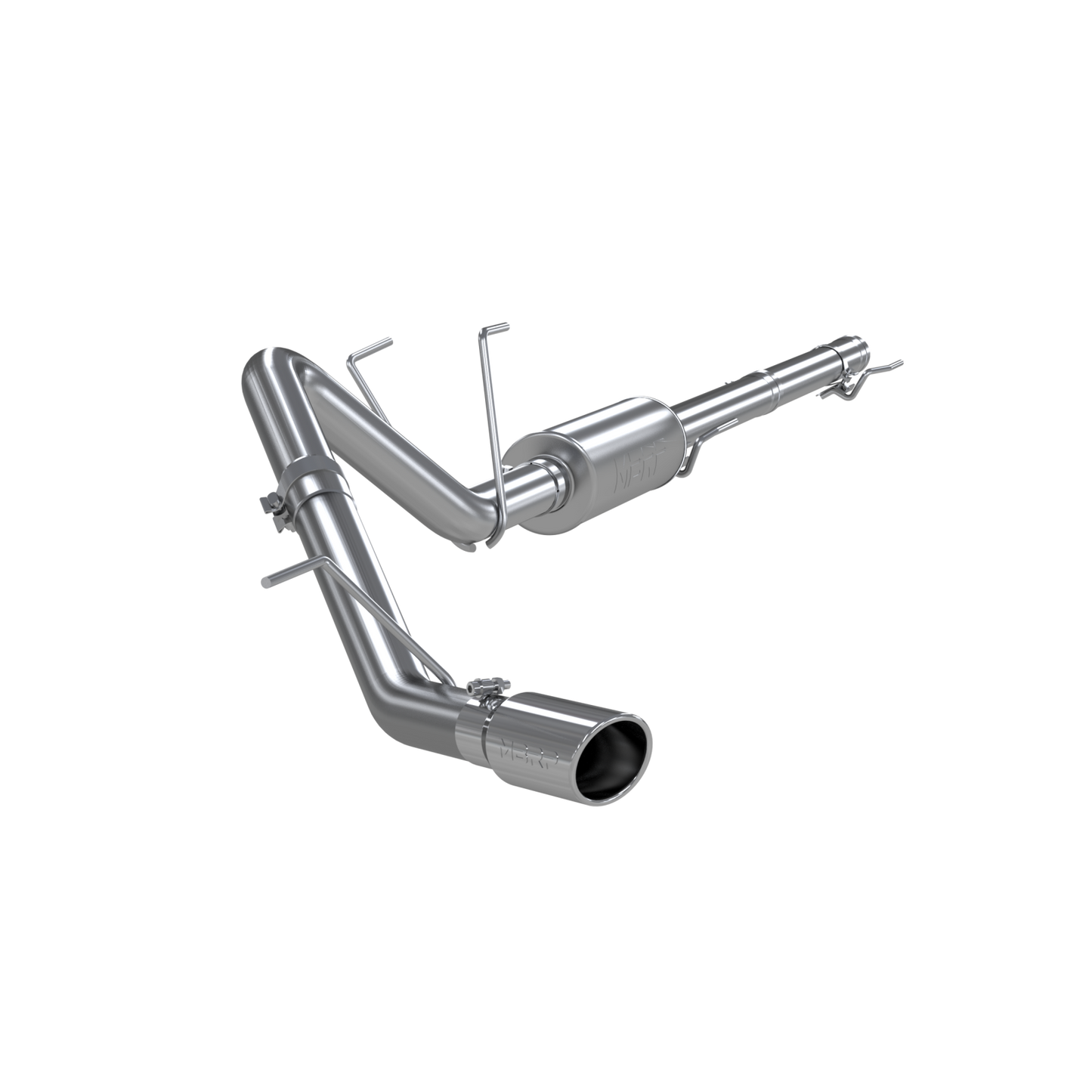 Cat Back Exhaust System Single Side Aluminized Steel For 09-18 RAM 1500 5.7L 19-24 RAM 1500 Classic MBRP