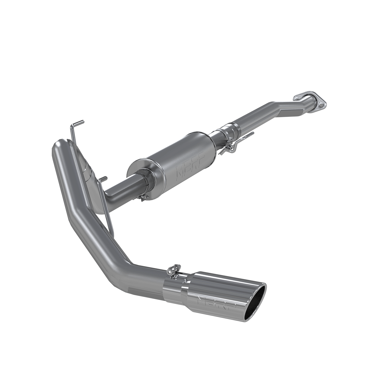 3 Inch Cat Back Exhaust System Single Side Exit T409 Stainless Steel For 11-14 Ford F-150 V6 EcoBoost MBRP