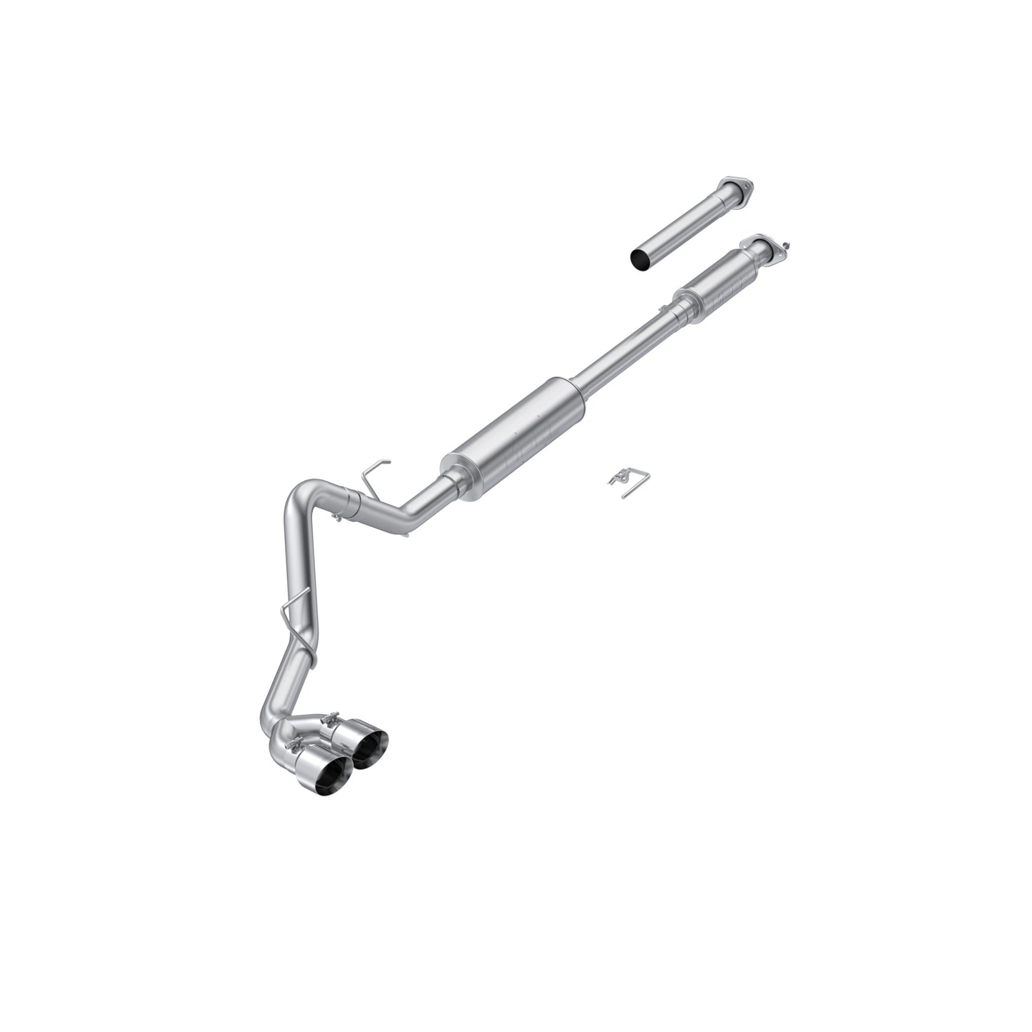 15-20 Ford F-150 2.7L, 3.5L and 5.0L Armor Lite 3-Inch Cat-Back Passenger Side Exit with Polished Tips MBRP