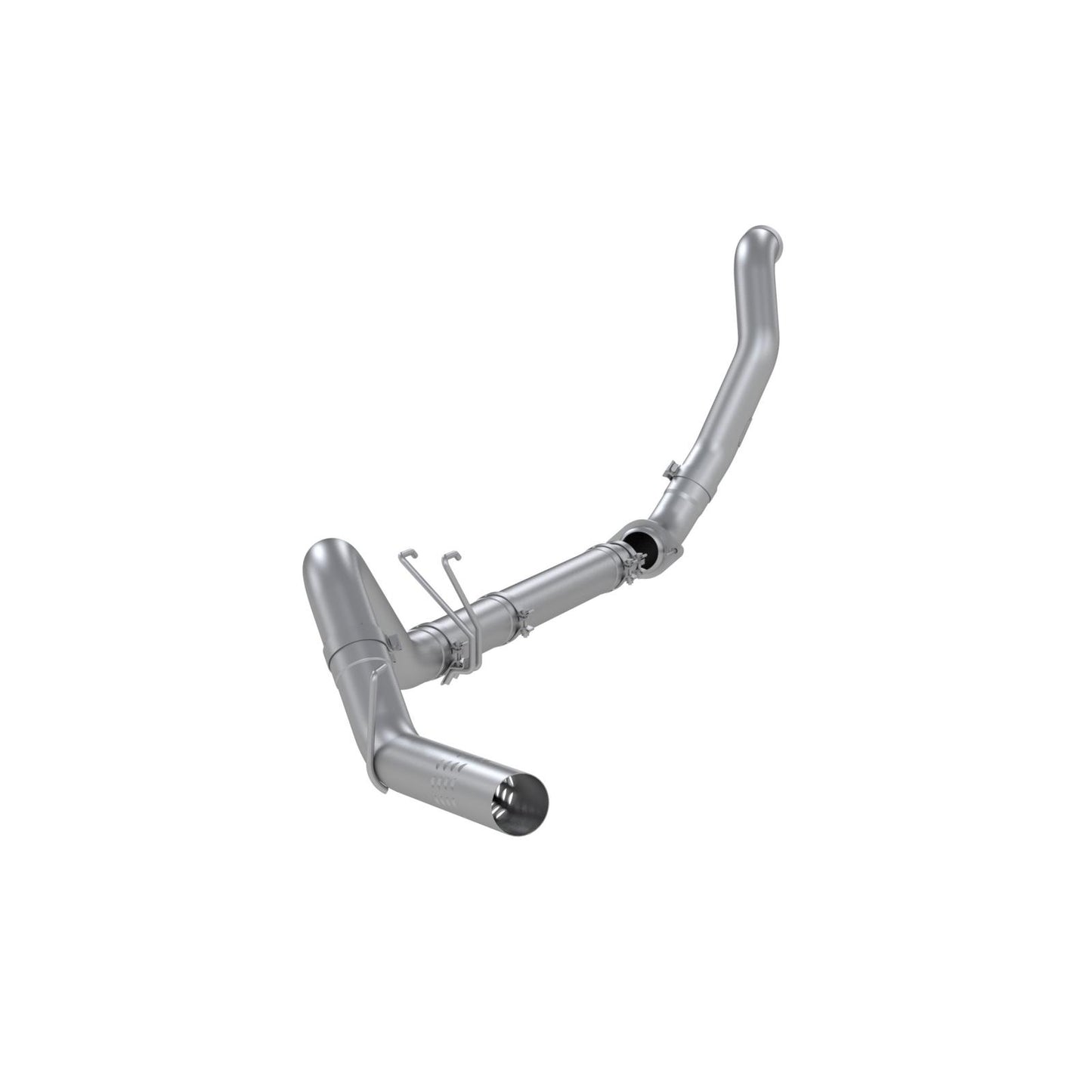 08-10 Ford F-250/ F-350/ F-450, 6.4L, Armor Lite 4-Inch Filter Back Single Side Exit with Downpipe MBRP