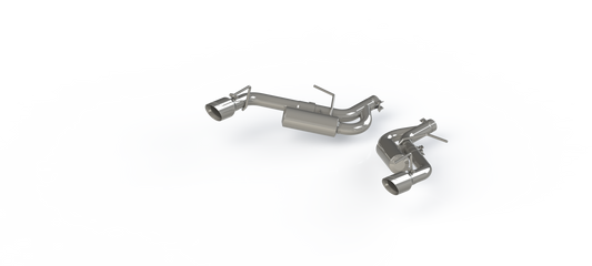 Exhaust Pipe 2.5 Inch Axle Back Non NPP For 16-20 Camaro 2.0T V6 3.6L MBRP-1