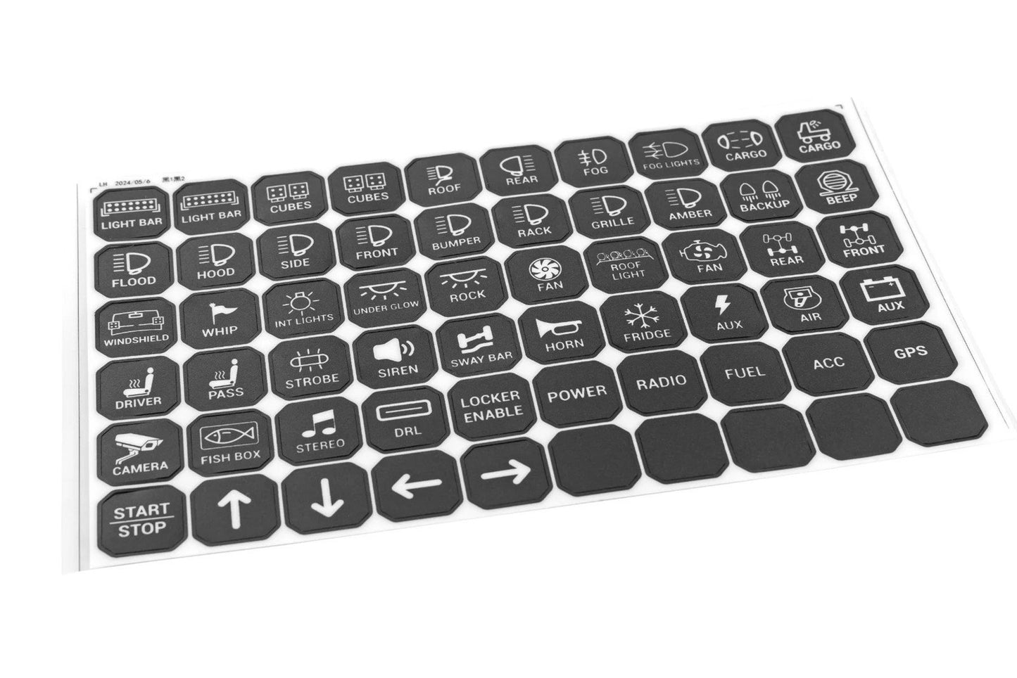 4 Gang Switch Panel | RGB Backlit Buttons | Multifunction Modes Rough Country