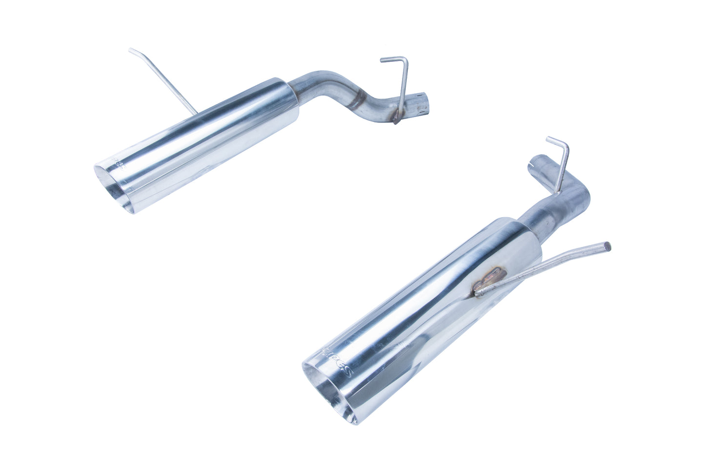 Pype Bomb Series Axle Back System 11-20 Durango Split Rear Dual Exit Incl Axle back Pipe 4.5 Inch Tips Hardware Poli Pypes Performance Exhaust-1