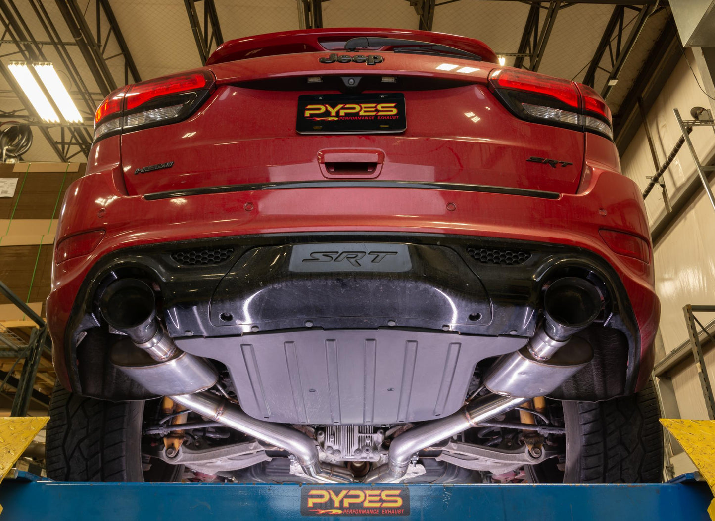 2012-21 SRT Cherokee Super System Cat-Back 409 Stainless Steel Race Pro Mufflers SJJ05M Pypes Performance Exhaust-3