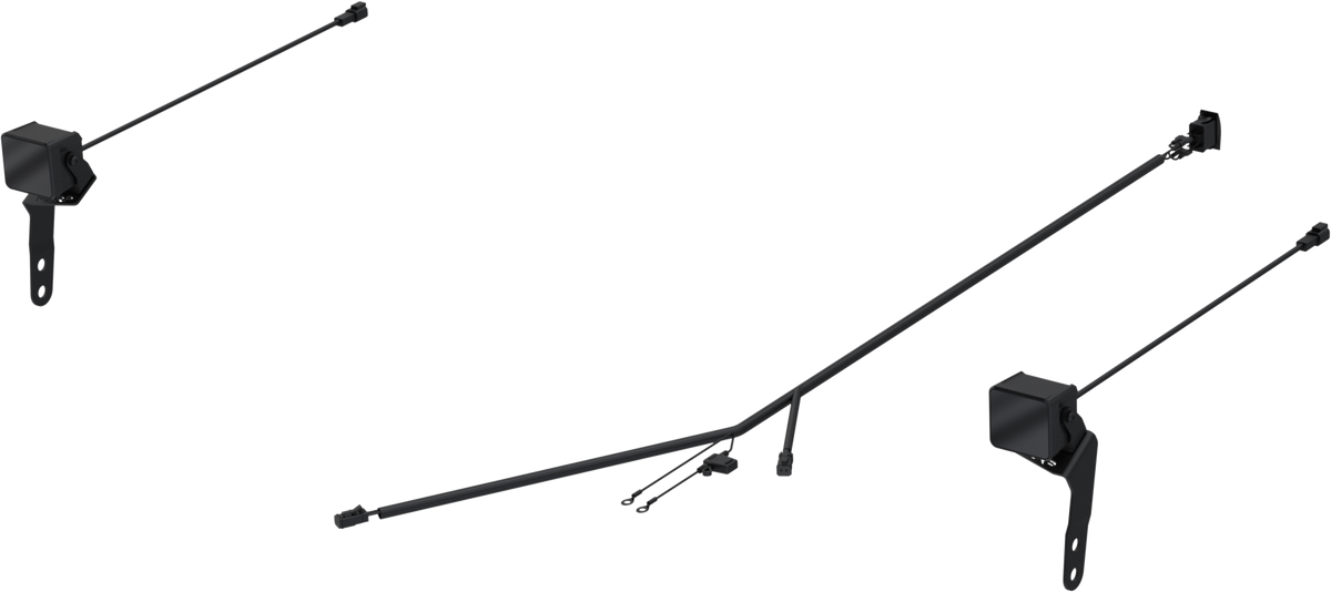 24-Present Can-Am Maverick R, Pillar Light Kit, Spot Beam MBRP