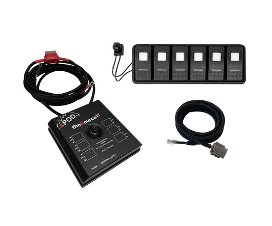 SourceLT Modular w/ Blue LED for Uni with 84 Inch battery cables sPOD-1