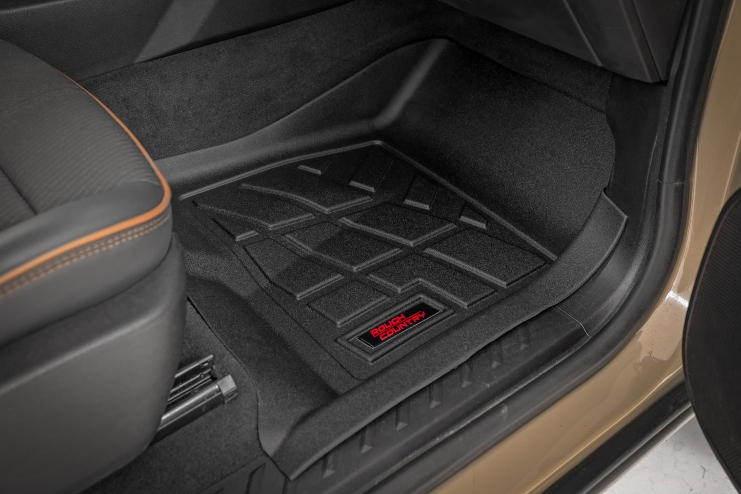 Sure-Fit Floor Mats FR Chevy/GMC Canyon/Colorado 2WD/4WD (2023-2026) Rough Country-2
