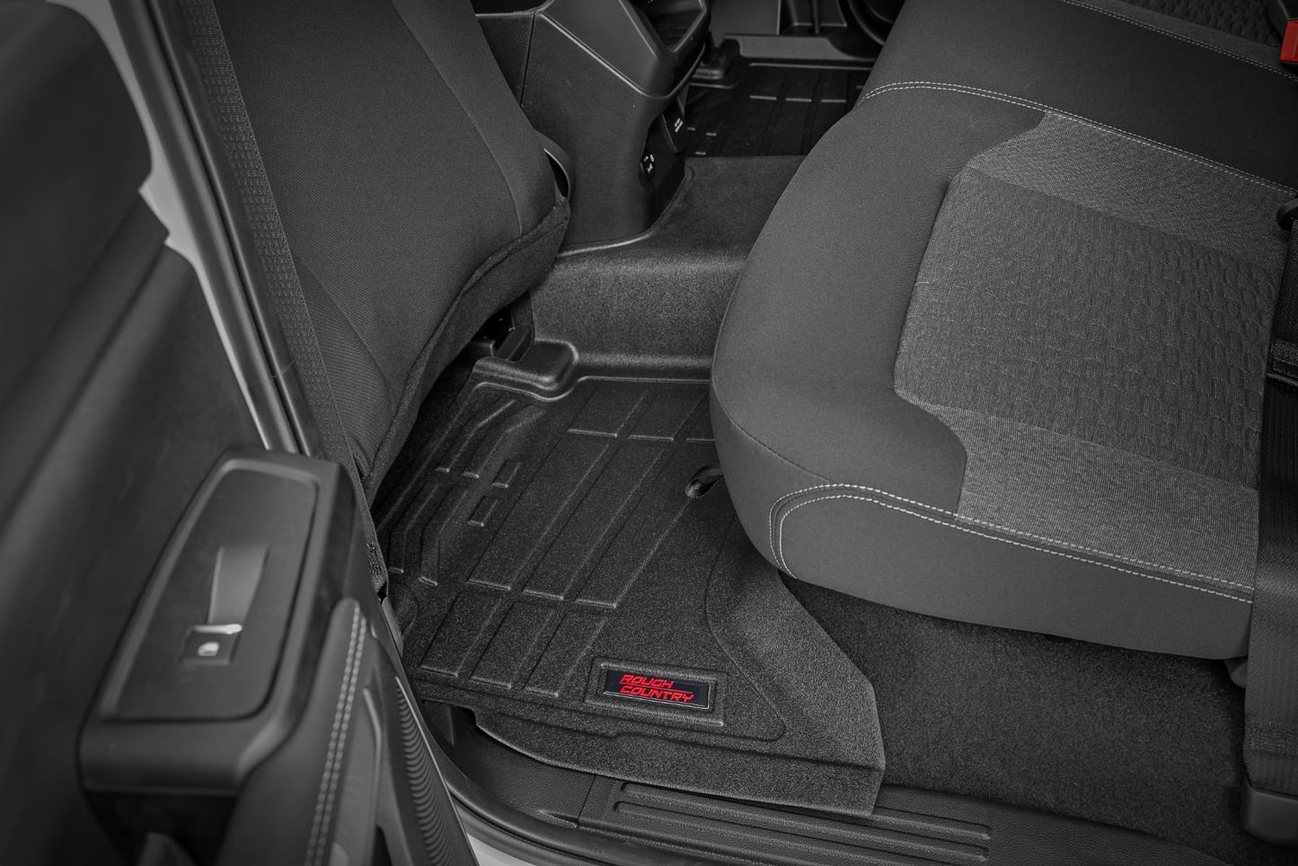 Sure-Fit Floor Mats Front & Rear Crew Ford Ranger 2WD/4WD (2024-2026) Rough Country-3
