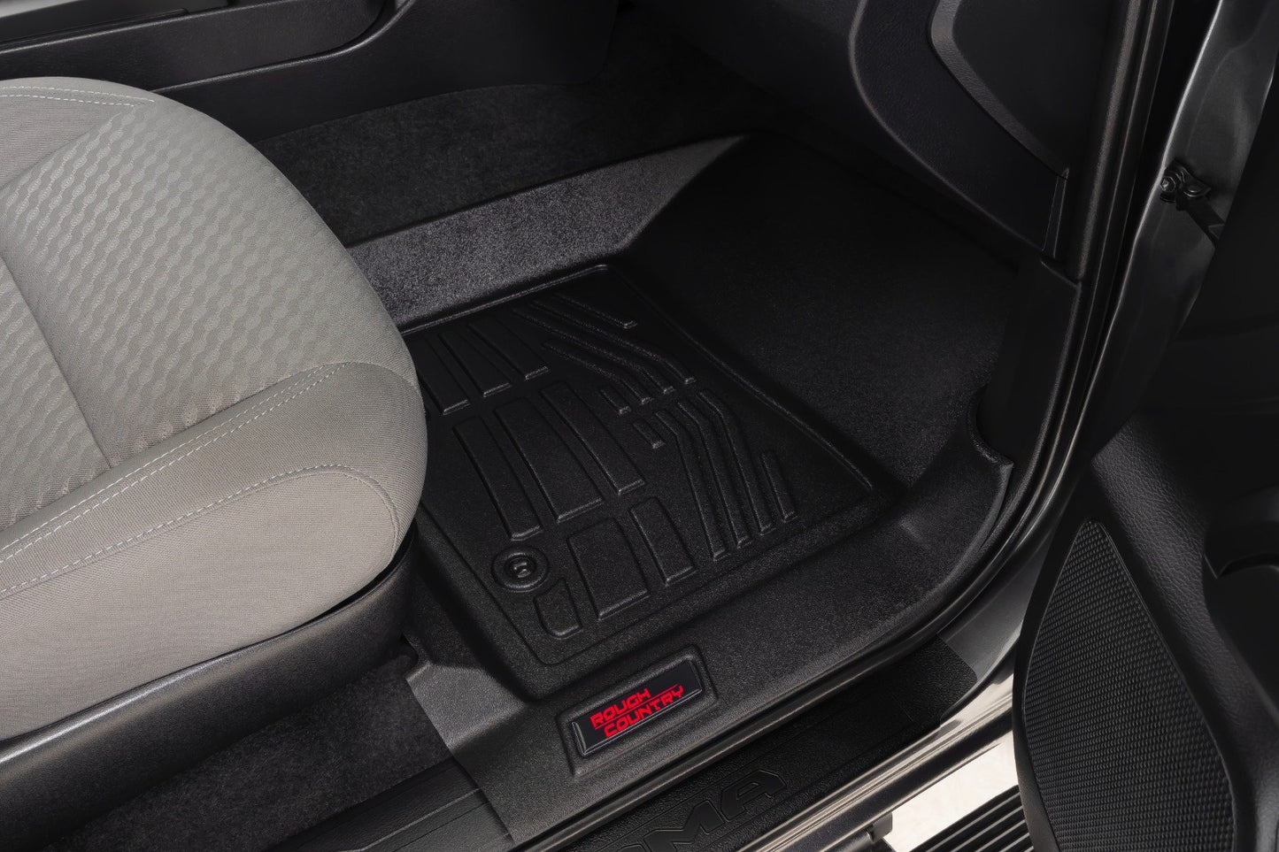 Sure-Fit Floor Mats Front Toyota Tacoma 2WD/4WD (2016-2023) Rough Country-2