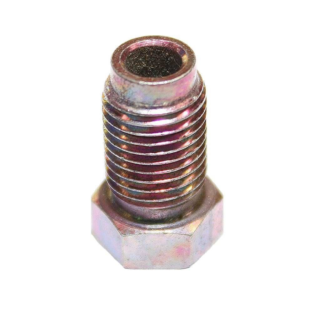 Sp12-10- 10 Pack: 3 / 16, 3 / 8-24, 7 / 16 Hex Fitting Inverted Bubble, Red Fine Lines