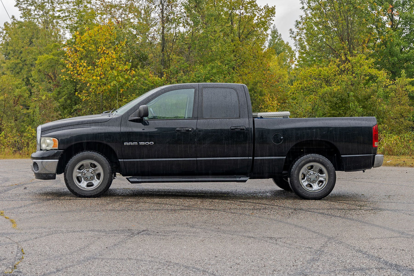 HD2 Aluminum Running Boards Quad Cab Ram 2500/3500 2WD/4WD (2003-2010) Rough Country-5