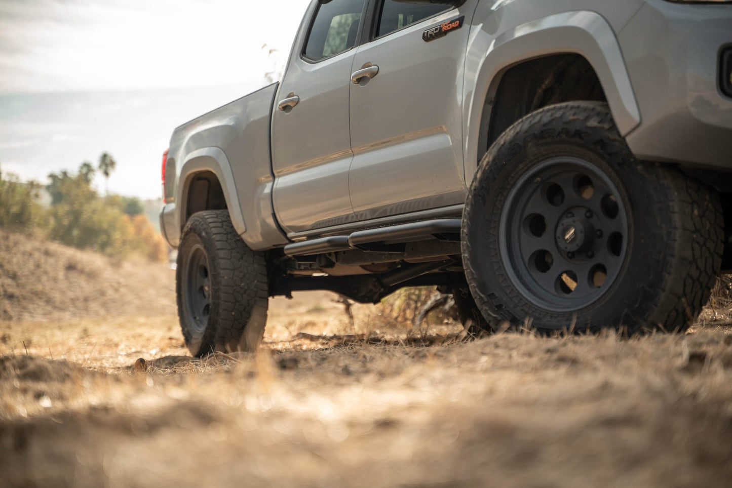2016 2023 Toyota Tacoma OE Plus Side Steps DV8 Offroad-11