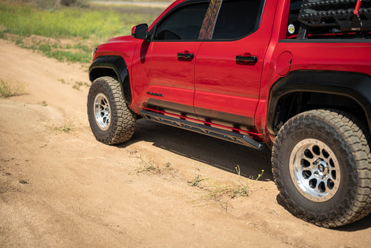 2024 2025 Toyota Tacoma Double Cab Rock Sliders DV8 Offroad-1