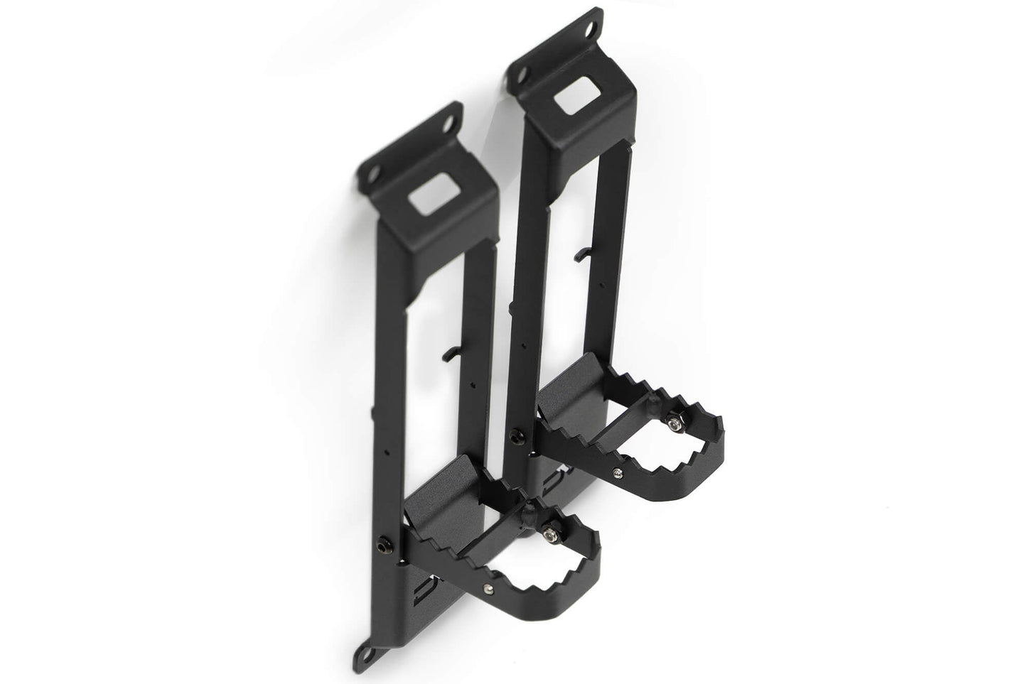 2007 2025 Jeep Gladiator JT Wrangler JK, JKU, JL, JLU Hinge Mounted Steps DV8 Offroad-15