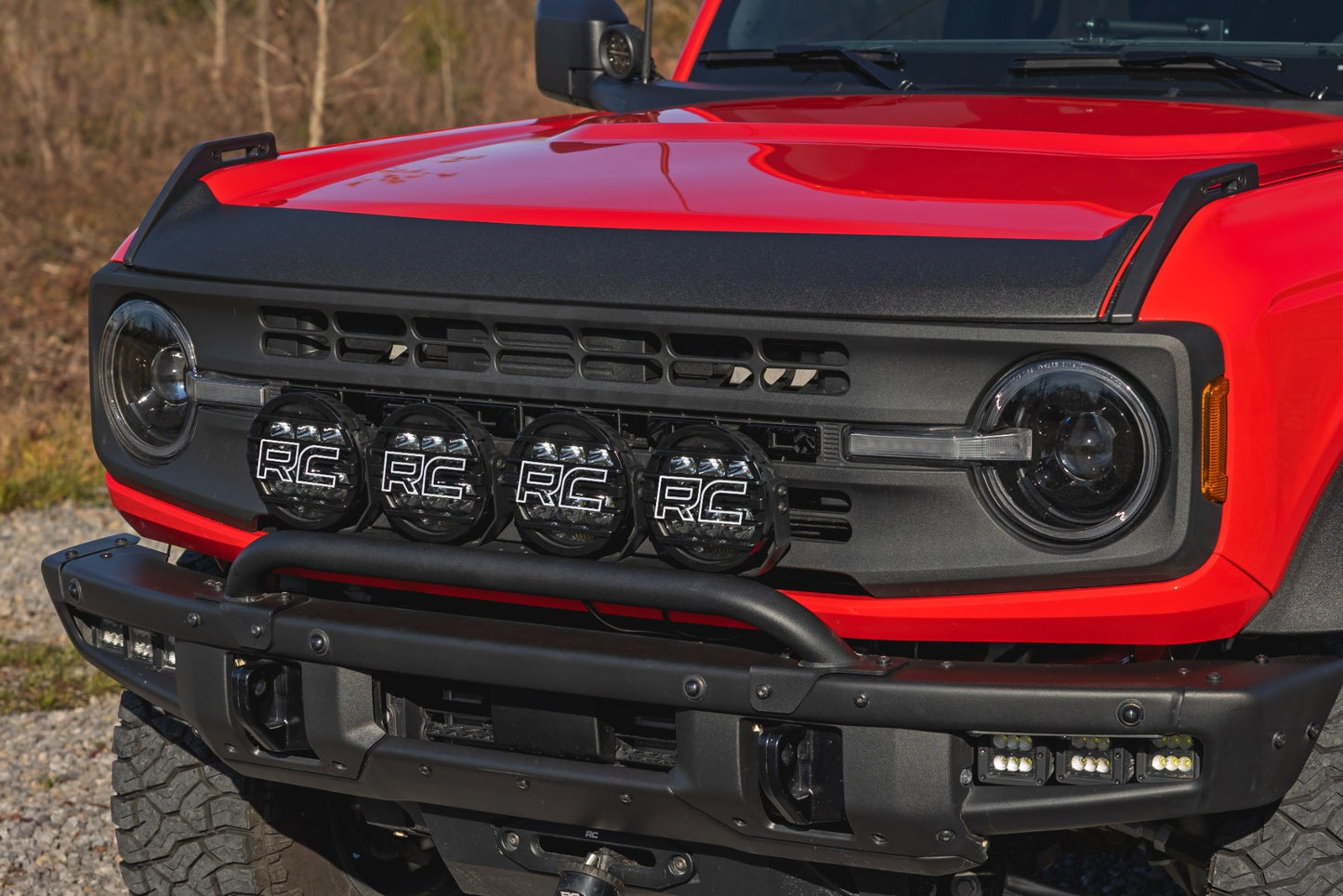 Trail Cladding Hood Protector Ford Bronco 4WD (2021-2025) Rough Country-5