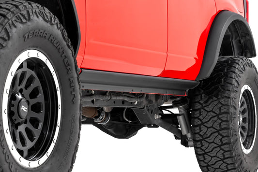 Trail Cladding Rocker Sill Plates 4-Door Ford Bronco 4WD (2021-2025) Rough Country-1