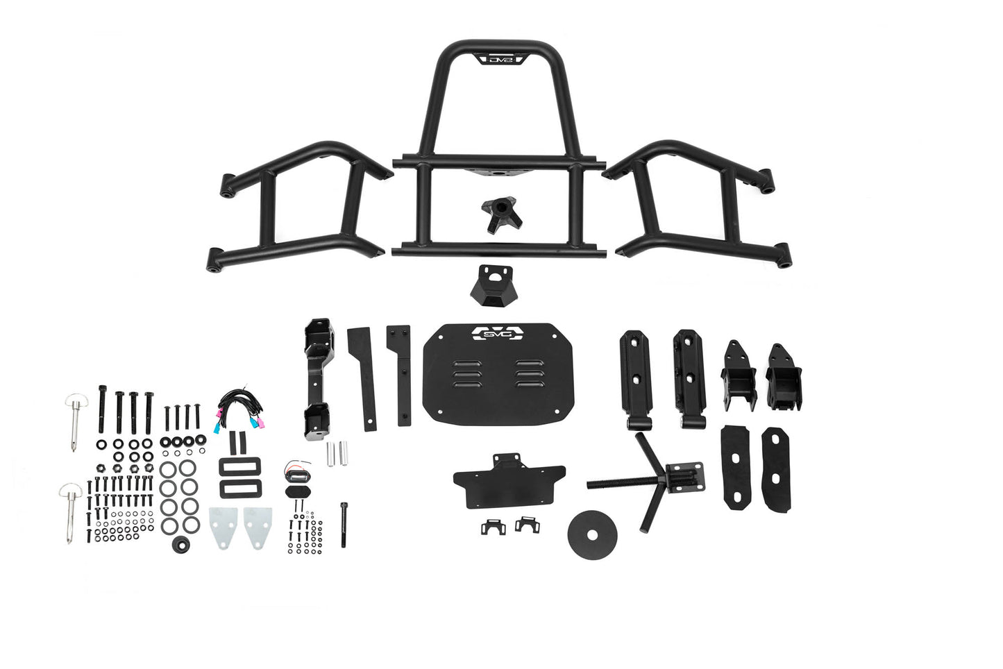 2018 2025 Jeep Wrangler JL Body Mounted Tire Carrier DV8 Offroad-23